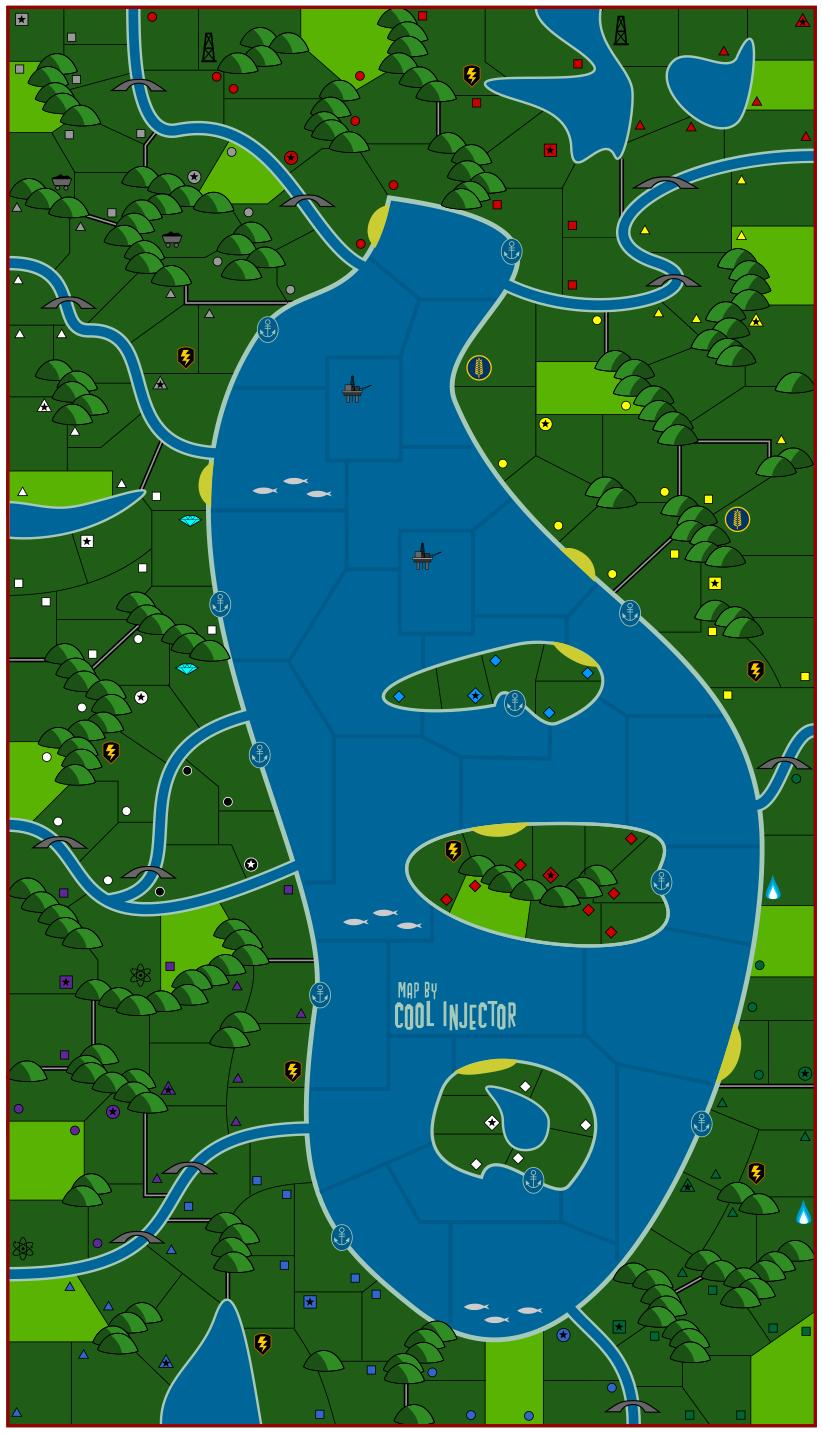the map
